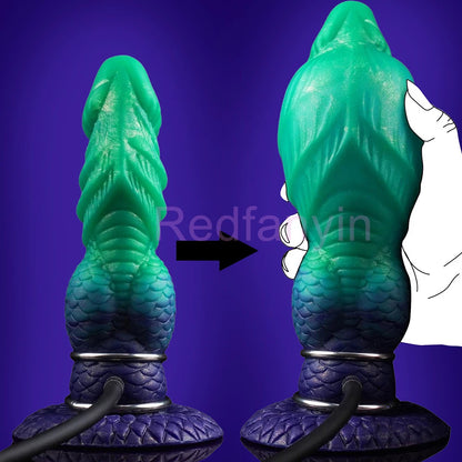 Max 10cm Huge Anal Dildos Inflatable Anal Plug BDSM Gay Sex Toys for Women Men Anal Dilation Big Butt Plug Knot Expansion