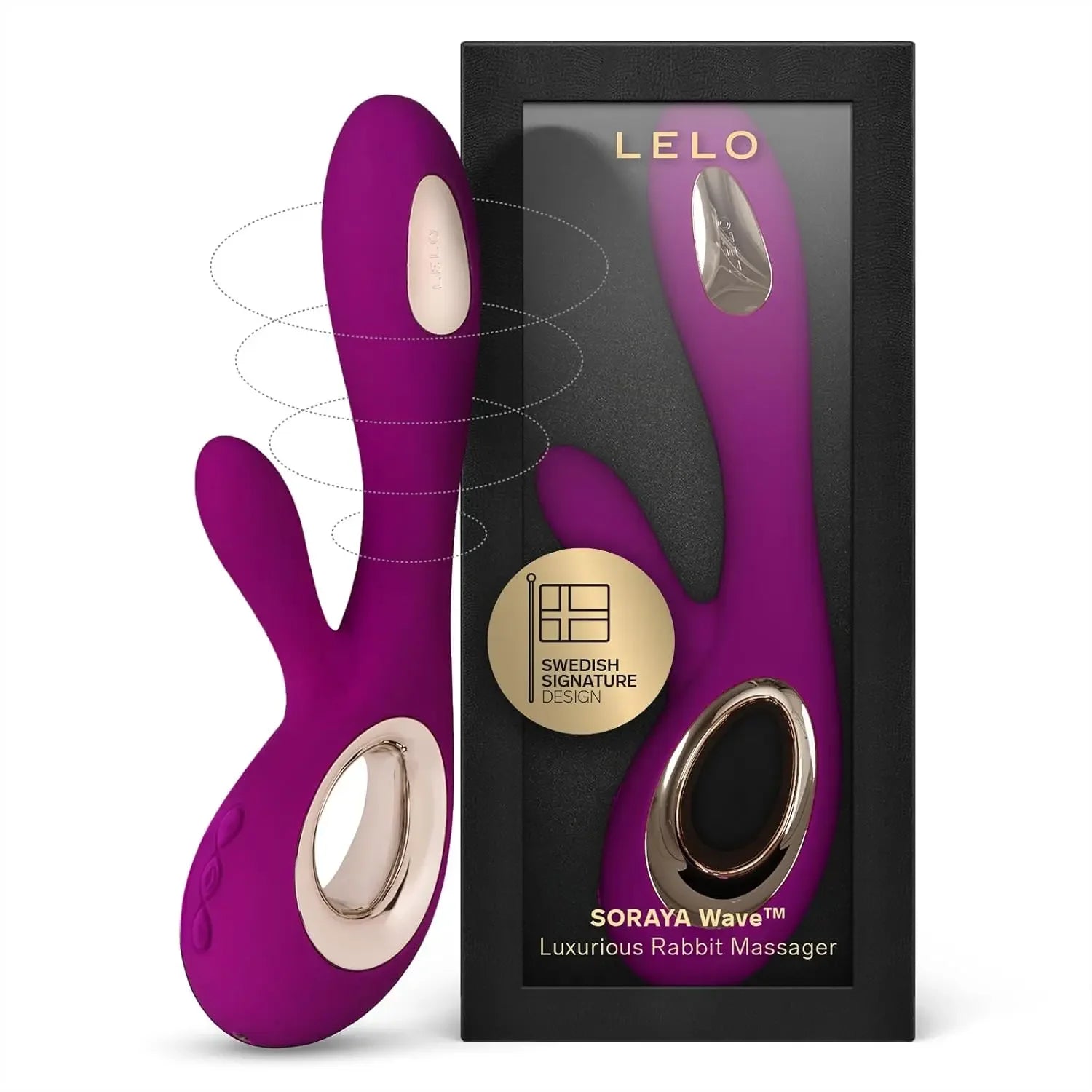LELO Soraya Wave Luxurious G Spot Rabbit Vibrator Sex Toy, Vibrators for Women with Unique WaveMotion Technology