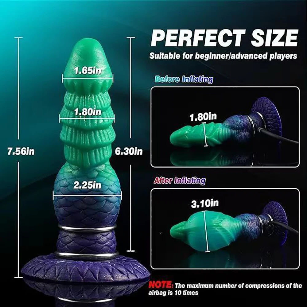 Max 10cm Huge Anal Dildos Inflatable Anal Plug BDSM Gay Sex Toys for Women Men Anal Dilation Big Butt Plug Knot Expansion
