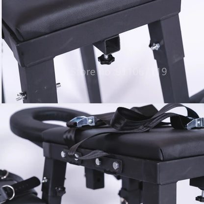Couples Kneeling Love Chair Furniture Masturbation Machine Vibrators BDSM Bondage Handcuffs Sex Toys For Women Men Adult Games