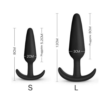 S/M/L Sexy Toys Anal Plug Butt Vibrator Women/Men Soft Silicone Erotic Anal Plug Training Adults Sex Toys for Couple Women Gay