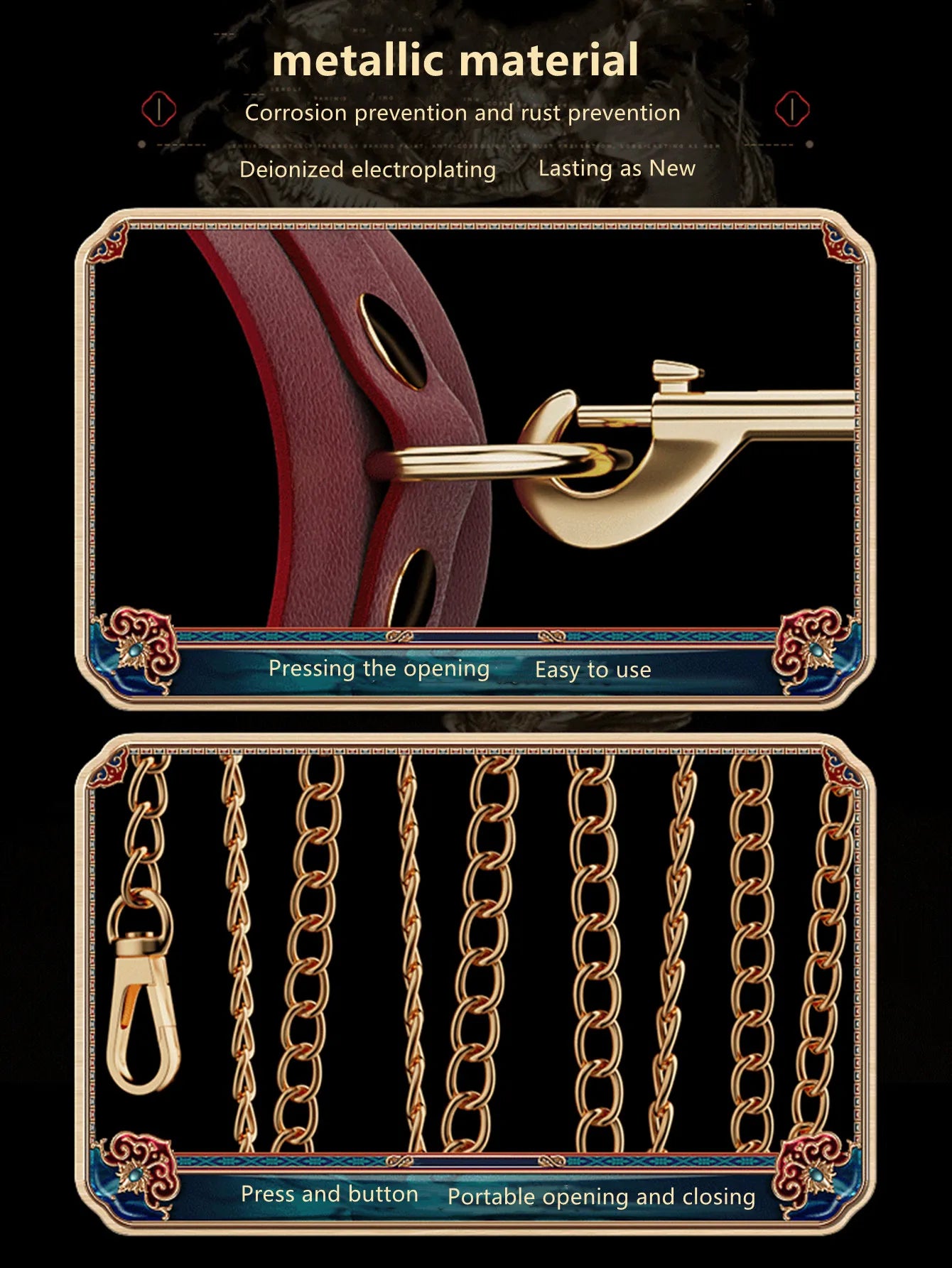 Sexy BDSM Leather Plush Bundle Set, Exotic Sex Toy, Gear Collar, Hip, Oral Erotic Bundle, Eye Mask, Whipping Nipple Clip