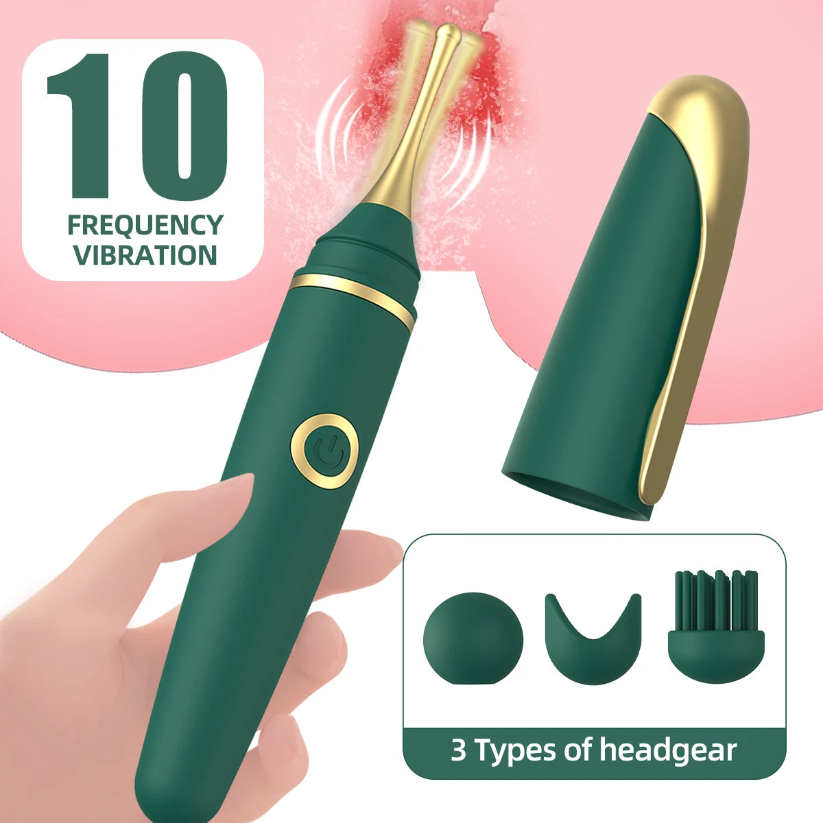 Sucking Pen Vibrator for Women Tongue Licking Clit and Nipple Stimulator G Spot Orgasm Massager Vagina Erotic Adult Sex Toy 18+