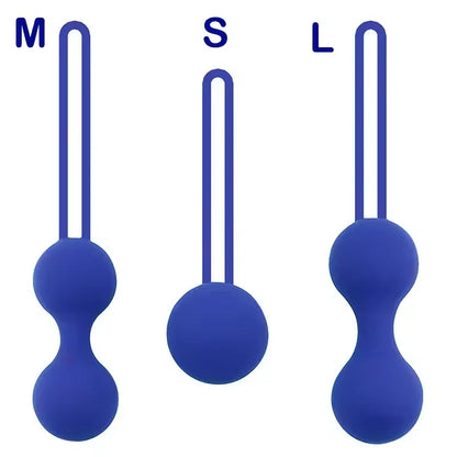 Kegel Vagina Balls Tighten Vagina Muscle Balls Kegel Trainer for Women Pelvic Floor Muscles Strengthen Adult Silicone Sex Toys