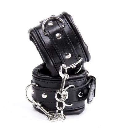 Stainless Steel Adjustable Open Leg Bar Handcuffs Ankle Cuffs Lockable Bondage Set Sex Slave Restraints Dog Collar Sex Toys BDSM