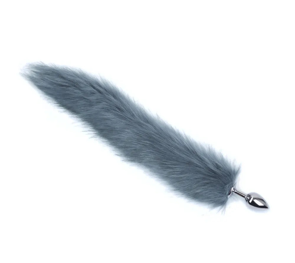 Sexy Fox Tail Anal Plug Metal Butt Plug Anal Sex Toys for Women Cosplay Sex Games For Couples Flirting Dildo Goods For Adults 18