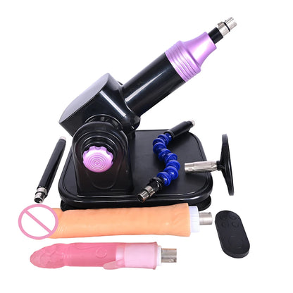 ROUGH BEAST A8 Automatic Adult Sex Machine, Stroke Masturbation Sex Toy, 3XLR Telescope Love Machine For Women And Men
