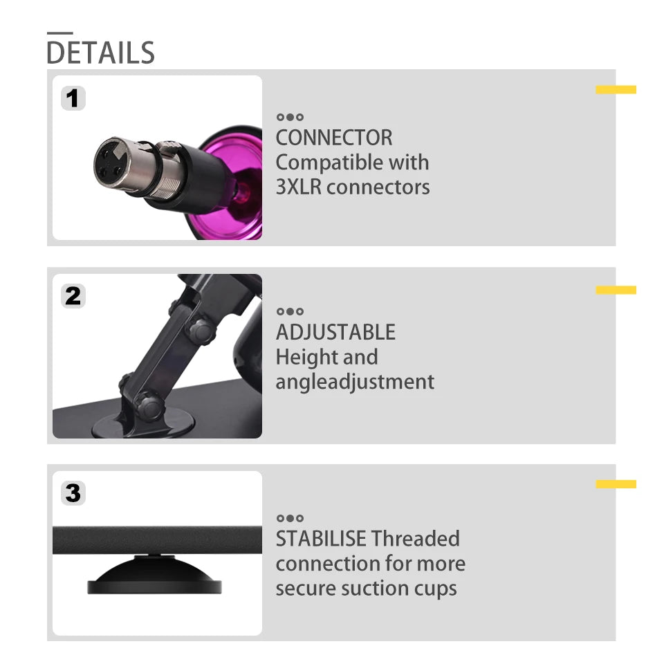 ROUGH BEAST Sex Machine for Woman and men Adjustable Masturbating Pumping with 3XLR Accessories Sex Gun Love Machine for Adult