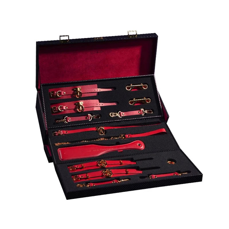 Gift Box Set Bundled Items Sex Collars Handcuffs Ankle Shackles, SP Ankle Shackles Binding Sex Toys SM Products