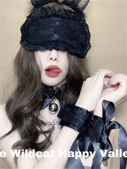 BDSM Women Punk Leather Sexy Collar Necklaces Round Trendy Neck Heart Harajuku Choker Gothic Bondage Women Neck Accessories