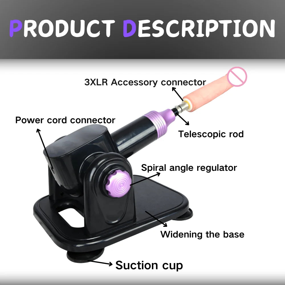ROUGH BEAST 2025 New Upgrade Wireless Control Masturbation Machine More Attachments Thrusting Penetration Sex Toy with Dildo