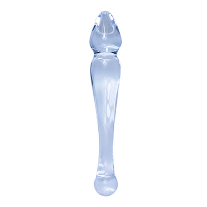 205MM Curved Glass Dildo Bead Glass Butt Plug Due Wand Sex Toy Explore Ass Play Women Man Stimulate Orgasmic Lesbian BackDoor