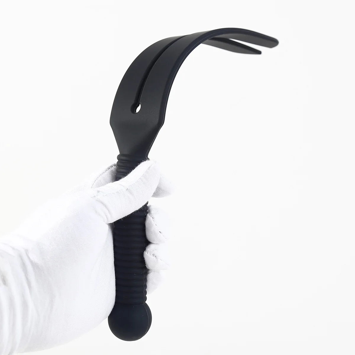 38CM Black Silicone Paddle Slapper Whip BDSM Bondage Sex games Adult Toys Horse Whip Sex Toys for Men Women