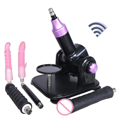 ROUGH BEAST 2025 New Upgrade Wireless Control Masturbation Machine More Attachments Thrusting Penetration Sex Toy with Dildo