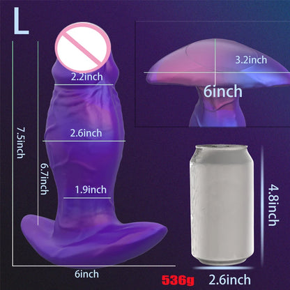 New Trend Wearable Anal Plug P Spot Stimulator Prostate Massage Fake Dildo Buttplug Sex Toy For Women Men Anal Dilator Adult 18