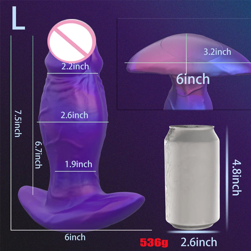 New Trend Wearable Anal Plug P Spot Stimulator Prostate Massage Fake Dildo Buttplug Sex Toy For Women Men Anal Dilator Adult 18