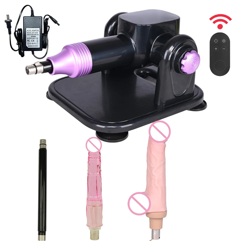 ROUGH BEAST A8 Automatic Adult Sex Machine, Stroke Masturbation Sex Toy, 3XLR Telescope Love Machine For Women And Men