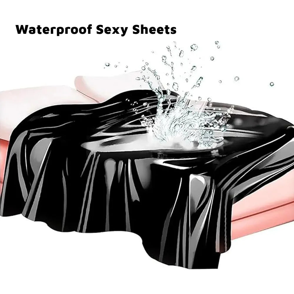 Lubricant Resist Sex Sheet BDSM Oil Massage Bondage Waterproof Adult Sex Bed Sheets SM Slave Games Wax Wet Play Mattress 2.2X2M