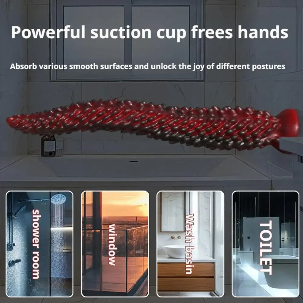 New  Tentacle Anal Plug Long Thick Dildo Silicone Large Butt Plug Suction Cup Anal Toy Dilator Adult Toy Men Women