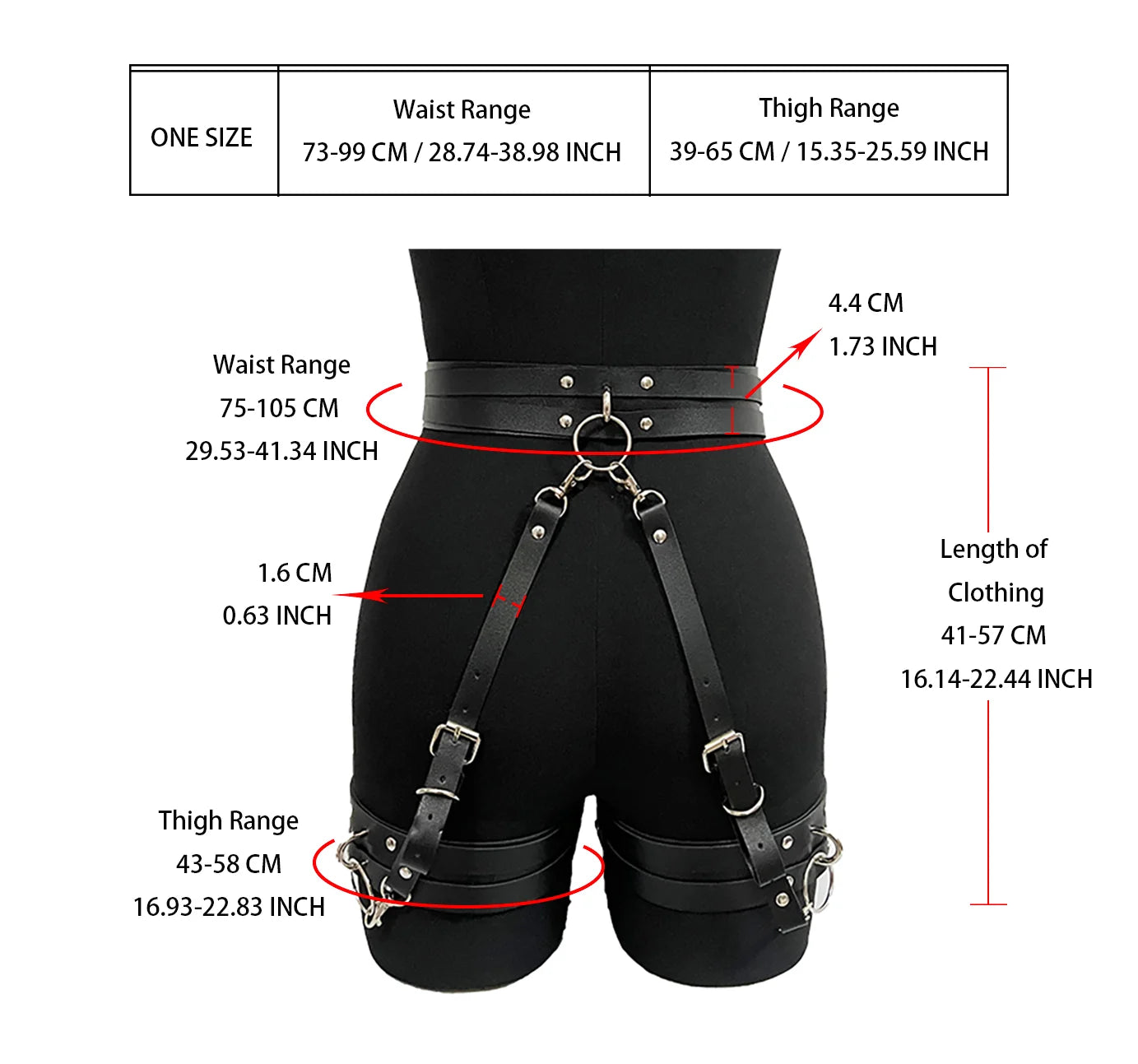 Sexy Women Leather Thigh Garter Bondage Leg Harness Gothic Stocking Belt  Adult Erotic Lingerie BDSM Fetish Clothing Accessorie