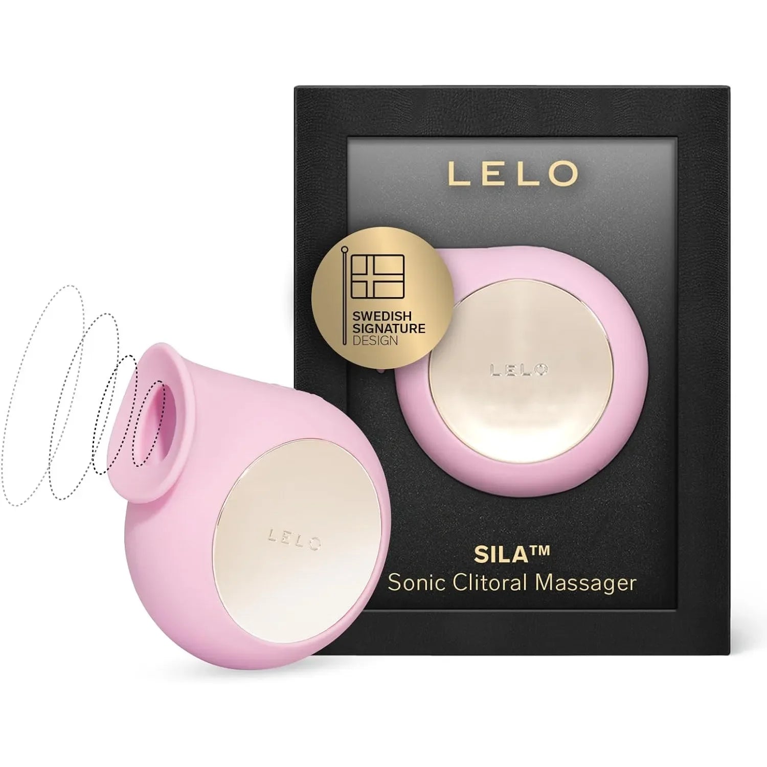 LELO SILA Sonic Clit Sucker, Waterproof Vibrator for Women, Adult Toys Vibrators Sex Toys with Gentle External Stimulation