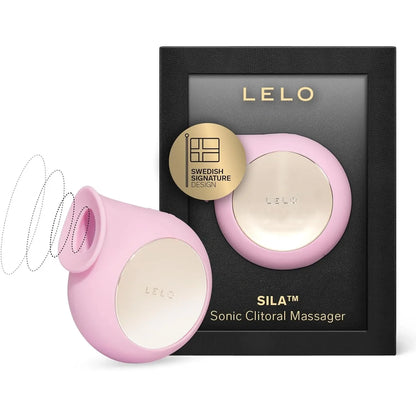 LELO SILA Sonic Clit Sucker, Waterproof Vibrator for Women, Adult Toys Vibrators Sex Toys with Gentle External Stimulation