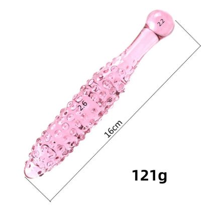 Adult Anal Sex Toys with Crystal Glass Dildo Beads G-Spot Butt Plug for Women Massager Vagina Stimulate Anue Phallus Collection