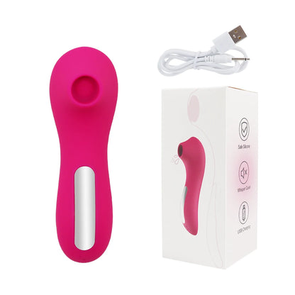 Satisfying Clitoris Sucker Vibrator Oral Vacuum Stimulator Nipple Pleasure Massager - Women's Sex Toy for Intense Stimulation