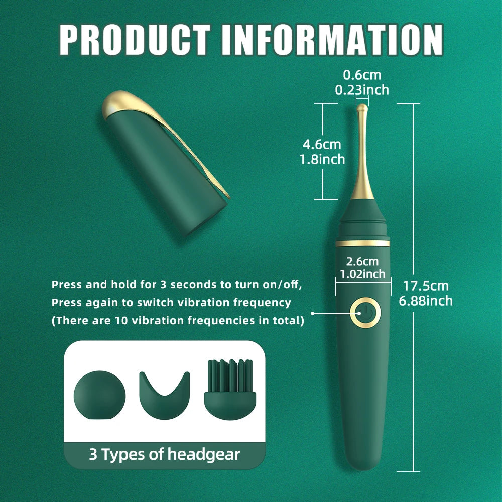 Sucking Pen Vibrator for Women Tongue Licking Clit and Nipple Stimulator G Spot Orgasm Massager Vagina Erotic Adult Sex Toy 18+