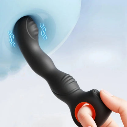 Anal Vibrator Male Prostate Massager Stimulator G-spot Vibrating Butt Plug for Men Gay Anal Sex Toys for Beginner Adult Supplies