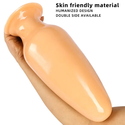 30.5*11.5cm Giant Dilator Anal Plug Dildo Masturbator Fisting Big Dick Black Penis Sex Toy Slave Femdom PVC