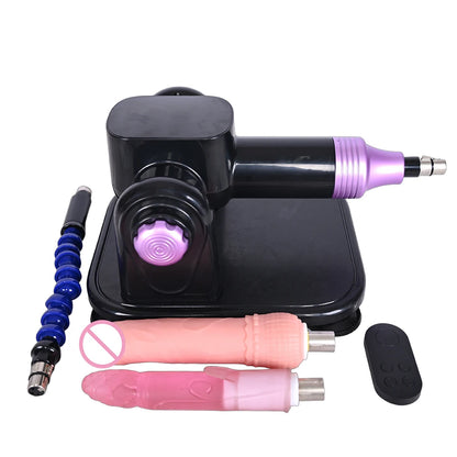 ROUGH BEAST A8 Automatic Adult Sex Machine, Stroke Masturbation Sex Toy, 3XLR Telescope Love Machine For Women And Men