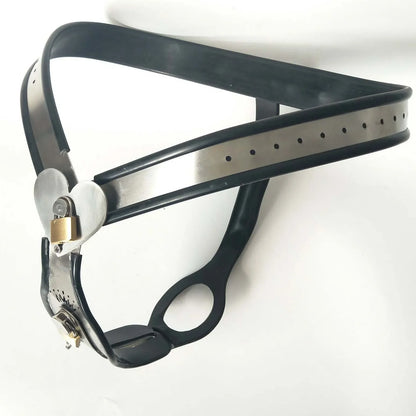 Female Stainless Steel Chastity Belt with Dildo Plug Underwear BDSM Bondage Exotic Chastity Device Flirting Women Toys for Woman