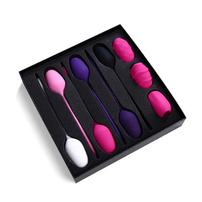 Smart Kegel Ball Vaginal Dumbbells Full Silicone Pussy Vagina Tighten Kegel Exercise Balls Set For Women Lady