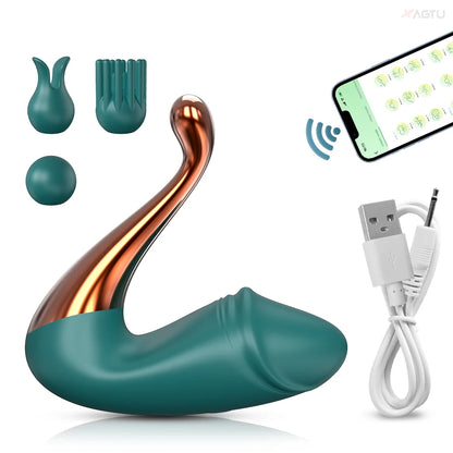 2024 G-spot Vibrator Sex Toy for Women Clit Clitoris Stimulator Bluetooth APP Remote Control Wearable Vibrating Love Egg Toys