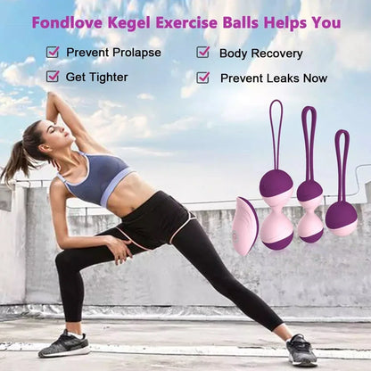 Kegel Balls Vibrator Vibrating Egg Sex Toys For Woman Remote Control Vaginal Tight exercise Ben Wa Geisha Muscle Shrink Sex Toys