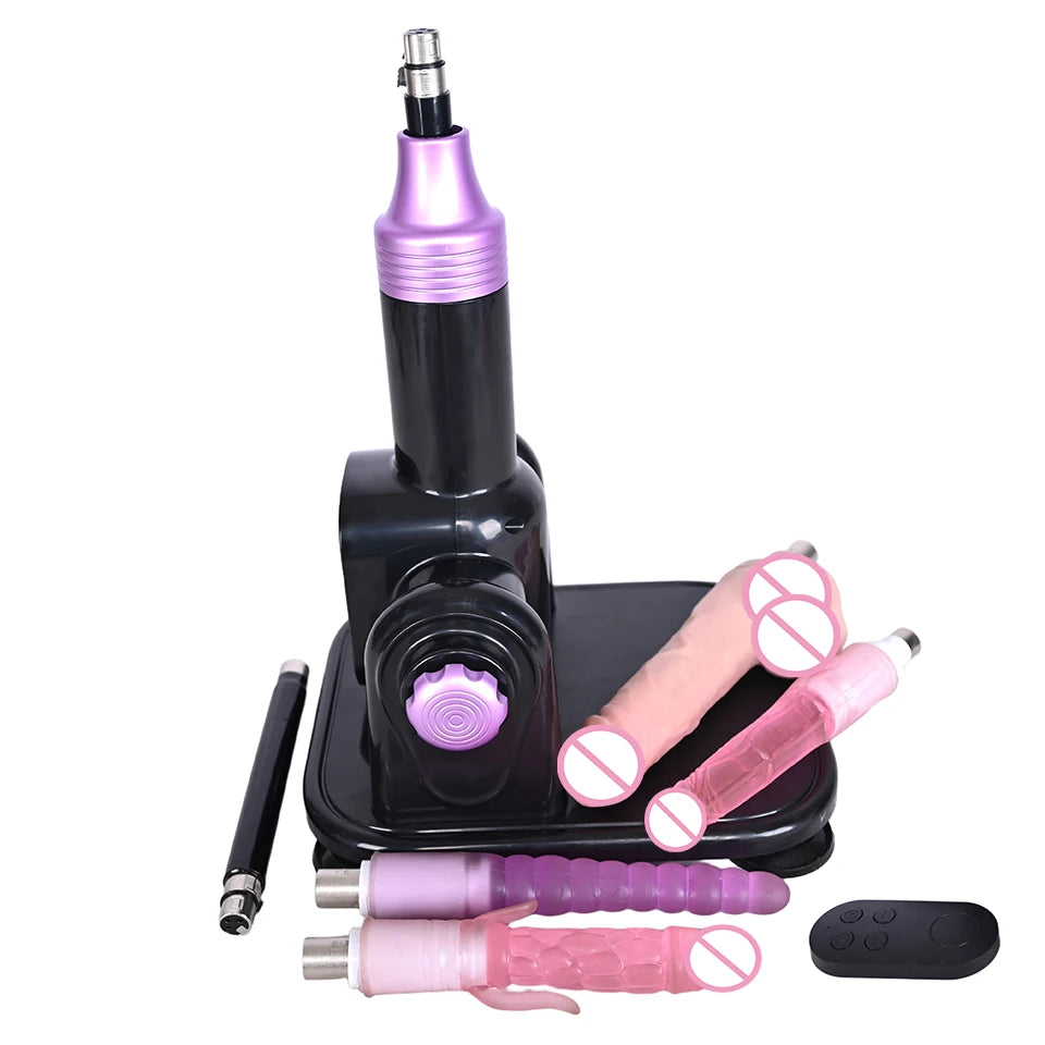 ROUGH BEAST A8 Automatic Adult Sex Machine, Stroke Masturbation Sex Toy, 3XLR Telescope Love Machine For Women And Men