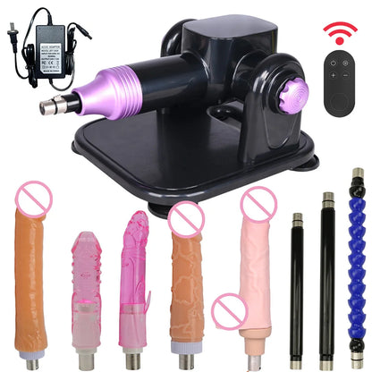 ROUGH BEAST A8 Automatic Adult Sex Machine, Stroke Masturbation Sex Toy, 3XLR Telescope Love Machine For Women And Men