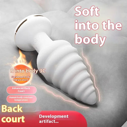 GALAKU Unicorn Male Rear Anal Plug Heated Male Erotic Alternative Toys