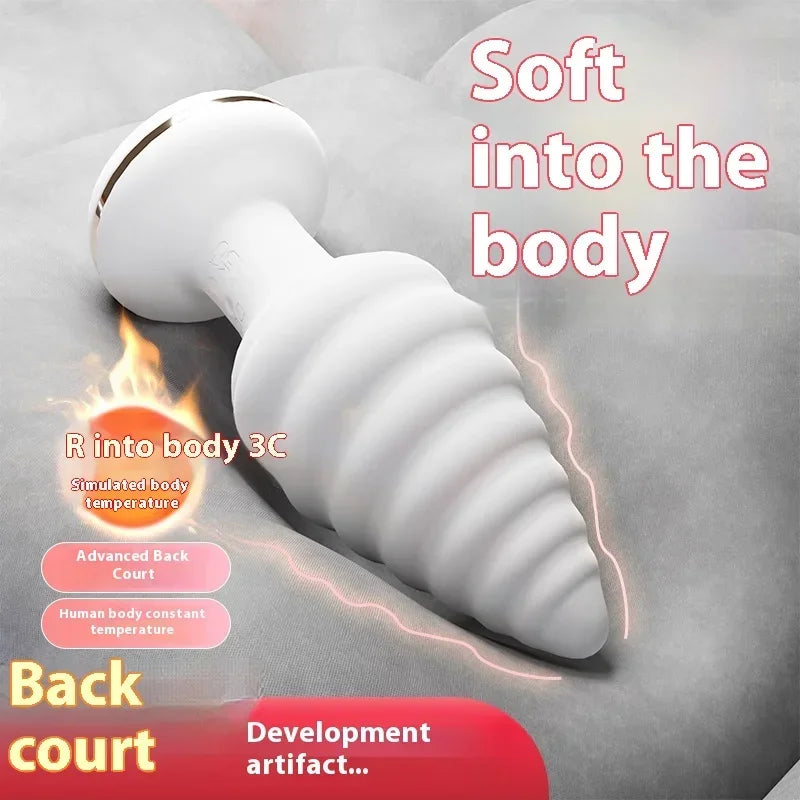 GALAKU Unicorn Male Rear Anal Plug Heated Male Erotic Alternative Toys
