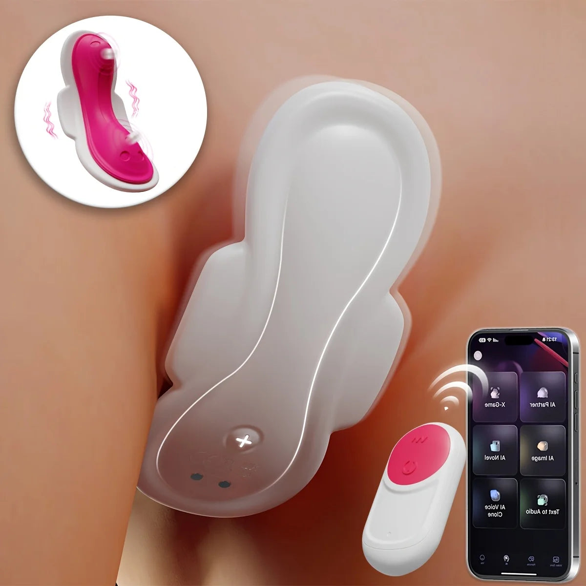 App remote control clitoral vibrator Wearable Panty Vaginal Mini Egg Bullet Butterfly G Spot Stimulator Sex toy for women