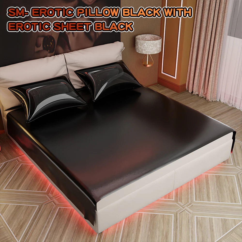 Lubricant Resist Sex Sheet BDSM Oil Massage Bondage Waterproof Adult Sex Bed Sheets SM Slave Games Wax Wet Play Mattress 2.2X2M