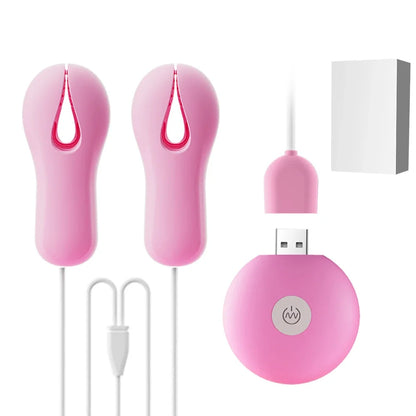 Enhancer Nipple Stimulator Breast Massage Nipple Clamp Nipple Vibrator Clamp For Women Sex Toys Couples Female Adult Supplies