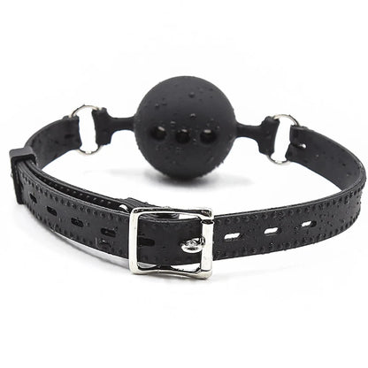 Silicone Mouth Gag Oral Sex Bondage Mouth Ball Plug Dildo Gag Adult Restraint BDSM Sex Toys Drop Shipping