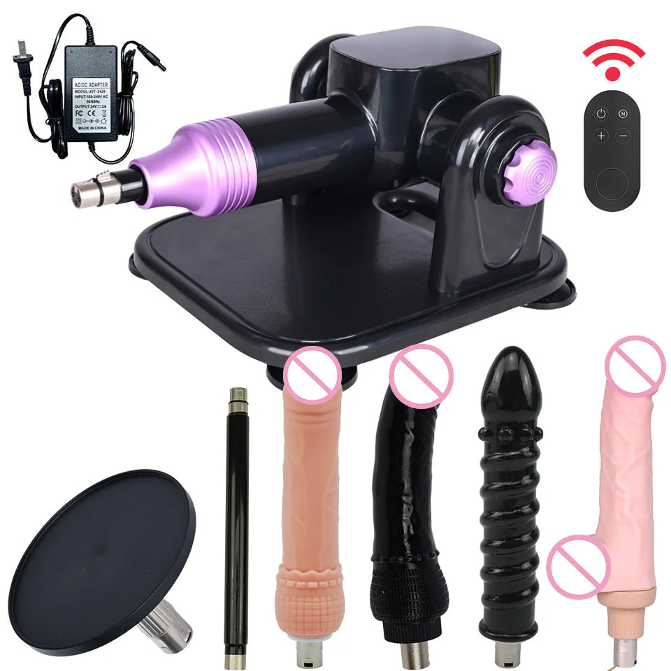 ROUGH BEAST A8 Automatic Adult Sex Machine, Stroke Masturbation Sex Toy, 3XLR Telescope Love Machine For Women And Men