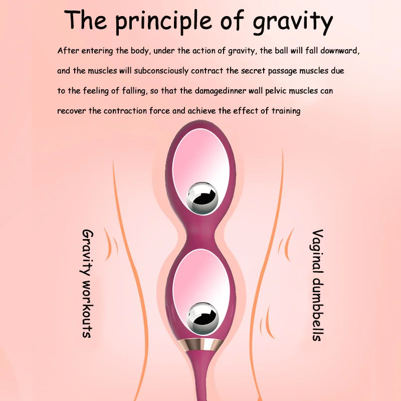 Silicone Vaginal Balls for Women Kegel Exercise Sex Toys Pelvic Muscle Training Tightening Adult Product