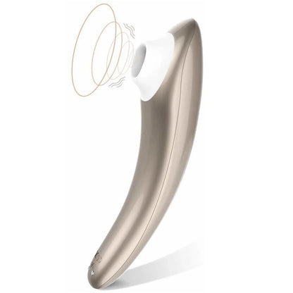 Waterproof Silicone Clit Strong Vacuum Sucking Nipple Vibrator Sex Toy For Women Clitoris Toys