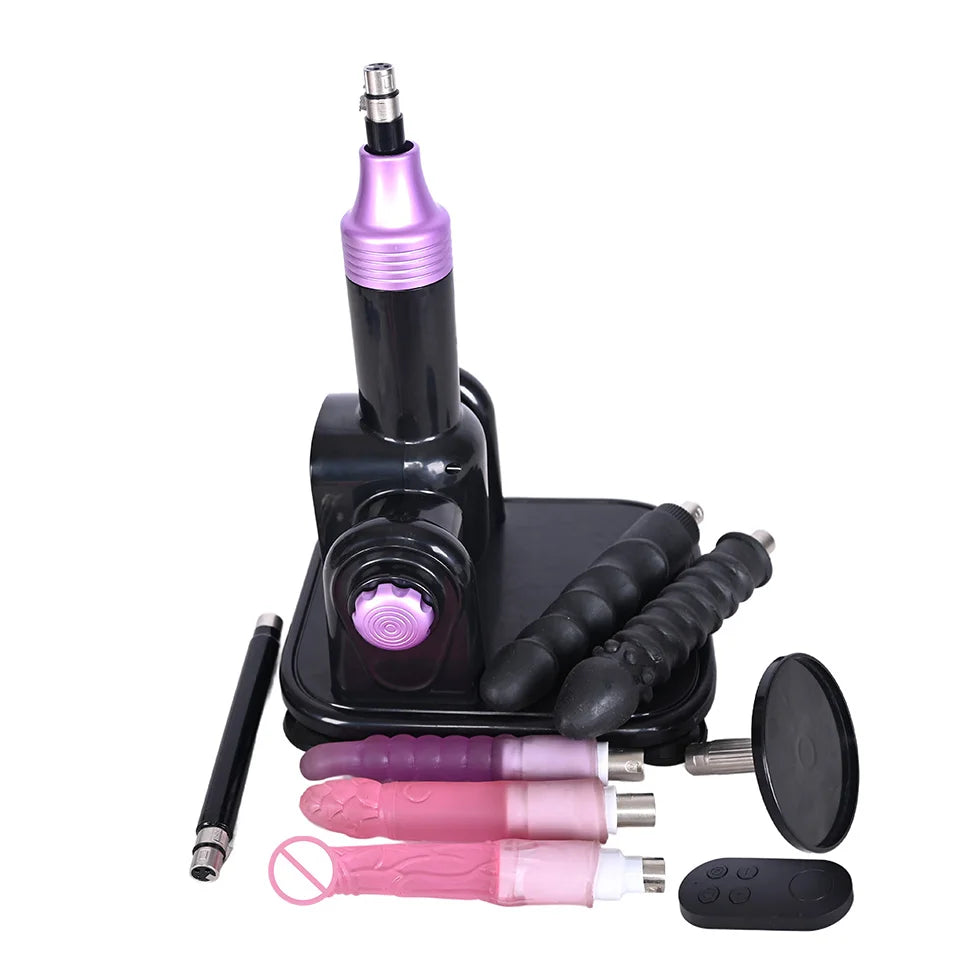 ROUGH BEAST A8 Automatic Adult Sex Machine, Stroke Masturbation Sex Toy, 3XLR Telescope Love Machine For Women And Men