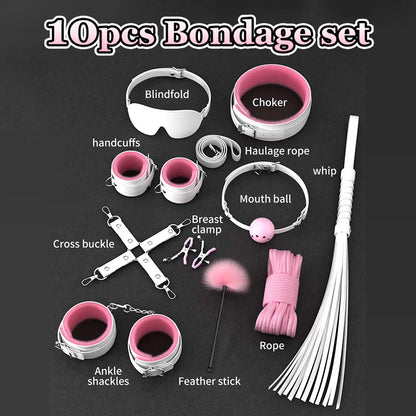 Sex toys for Women BDSM Sexual Couples Kit Erotic Accessories Handcuffs for Session Anal Plug Sex Game Adult Sexy Toys Sexyshop