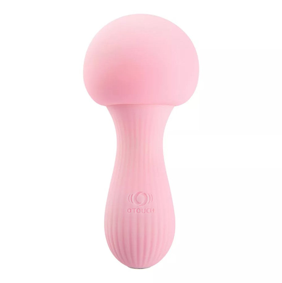 Premium OTOUCH - Mushroom Silicone Wand Vibrator - Pink